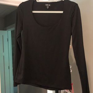 Ronen Chen Sz. 2 Black Knit Top